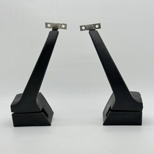 1974-1989 Porsche 911 Door Grab Handles Pair Black Vinyl Release Latch Lr