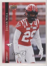 2021 Upper Deck CFL Red 156/165 Jamar Wall #180 h3v