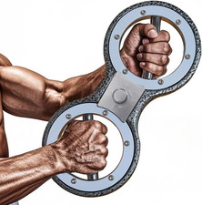 Rotator Burn Machine - Adjustable Grip Strength Trainer for Arms and Shoulders