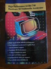 Onspeed Intel i740 8MB AGP Video Graphics Car...