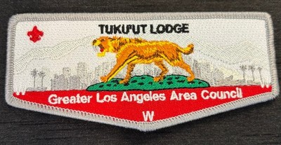 BOY SCOUT BSA OA TUKU'UT LODGE 33 GREATER LOS ANGELES 2023 NOAC FLAP CHIEF GIFT!