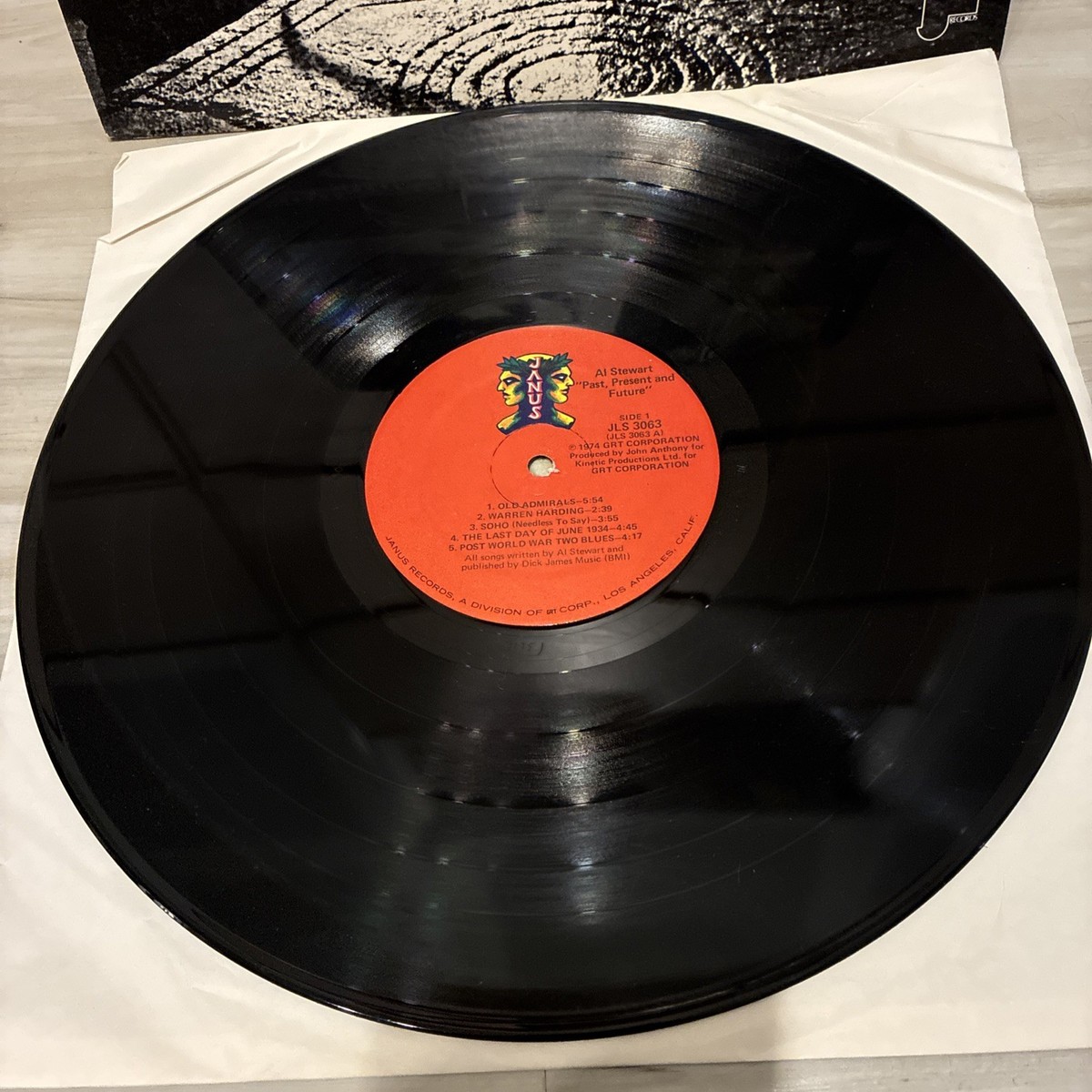Al Stewart Past Present And Future Original 1974 Vinyl LP Record
