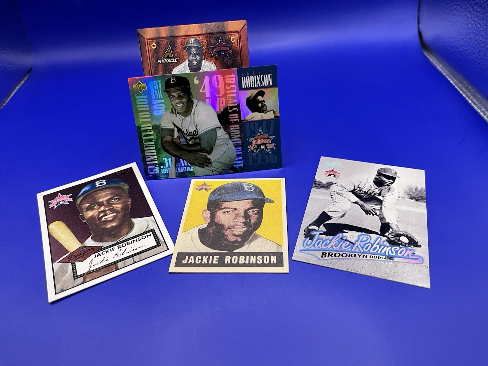 Jackie Robinson 5 Card Set 1997 All-Star FanFest Tribute Dodgers ...