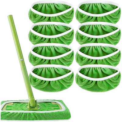 Bodentücher für Swiffer Sweeper Mop, 8 Stück Tücher Wiederverwendbare für Swi...