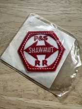 Vintage Pittsburgh and Shawmut (P&S) Railroad Patch