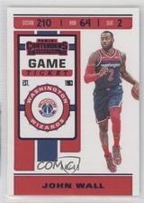 2019-20 Panini Contenders Game Ticket Blue 44/99 John Wall #47 0c6