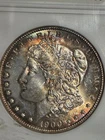 1900 O $1 Morgan Dollar ANA MS63 "First Generation Genie" Toned #TR6555