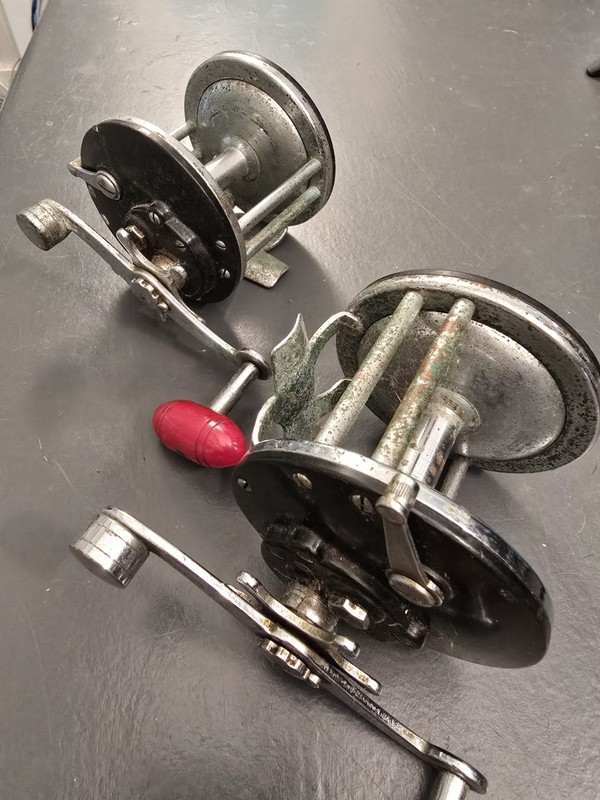 Used Penn 65 Long Beach Conventional Fishing Reel  Made In USA.  3