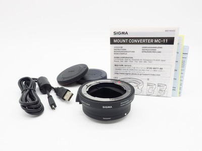 Sigma Mount Converter MC-11 Sigma SA auf SONY E Mount Kamera
