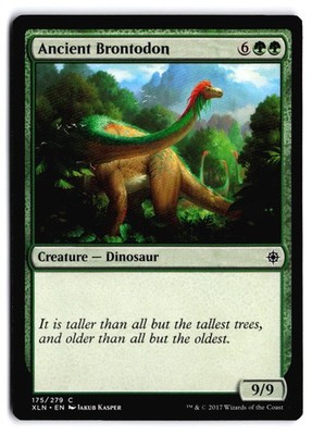 Ancient Brontodon The List Reprints 175 C LP Magic the Gathering