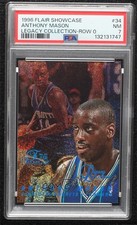 1996 Flair Showcase Legacy Collection Row 0 24/150 Anthony Mason #34 PSA 7 7f0