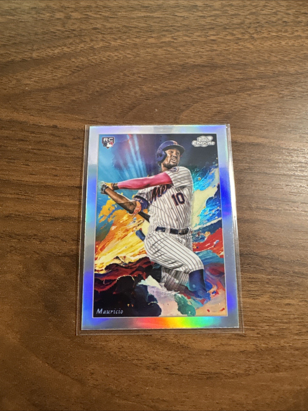 2024 Topps Cosmic Chrome Stars in the Night Ronny Mauricio #STN-3 (RC)