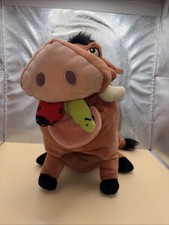 Pumbaa Warthog Plush 22" The Lion King Genuine Disney Authentic