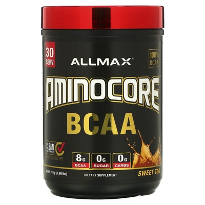 2 X ALLMAX Nutrition, AMINOCORE BCAA, Sweet Tea, 0.69 lbs (315 g)