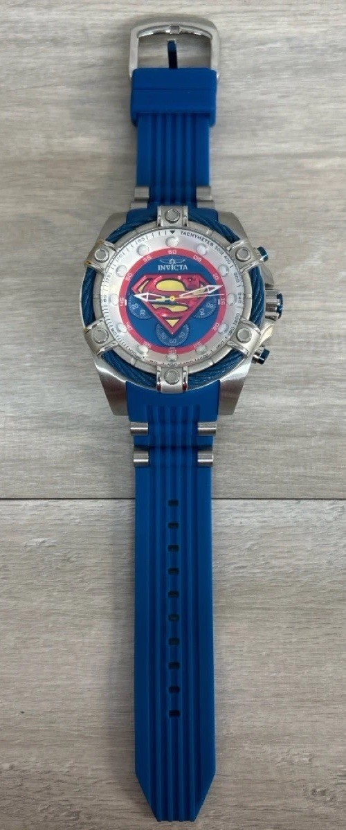 Invicta DC Comics Superman Men's 52mm Limited Chronograph Watch