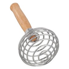 Manual Egg Mixer Stainless Steel Hand Whisk for Cream Batter and Dough Mixing