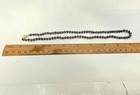 14K Gold Black Freshwater Pearl Knotted Necklace 11.9 g — photo 6