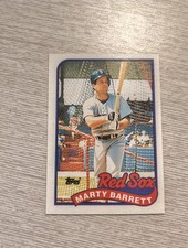 1989 Topps - Marty Barrett #155