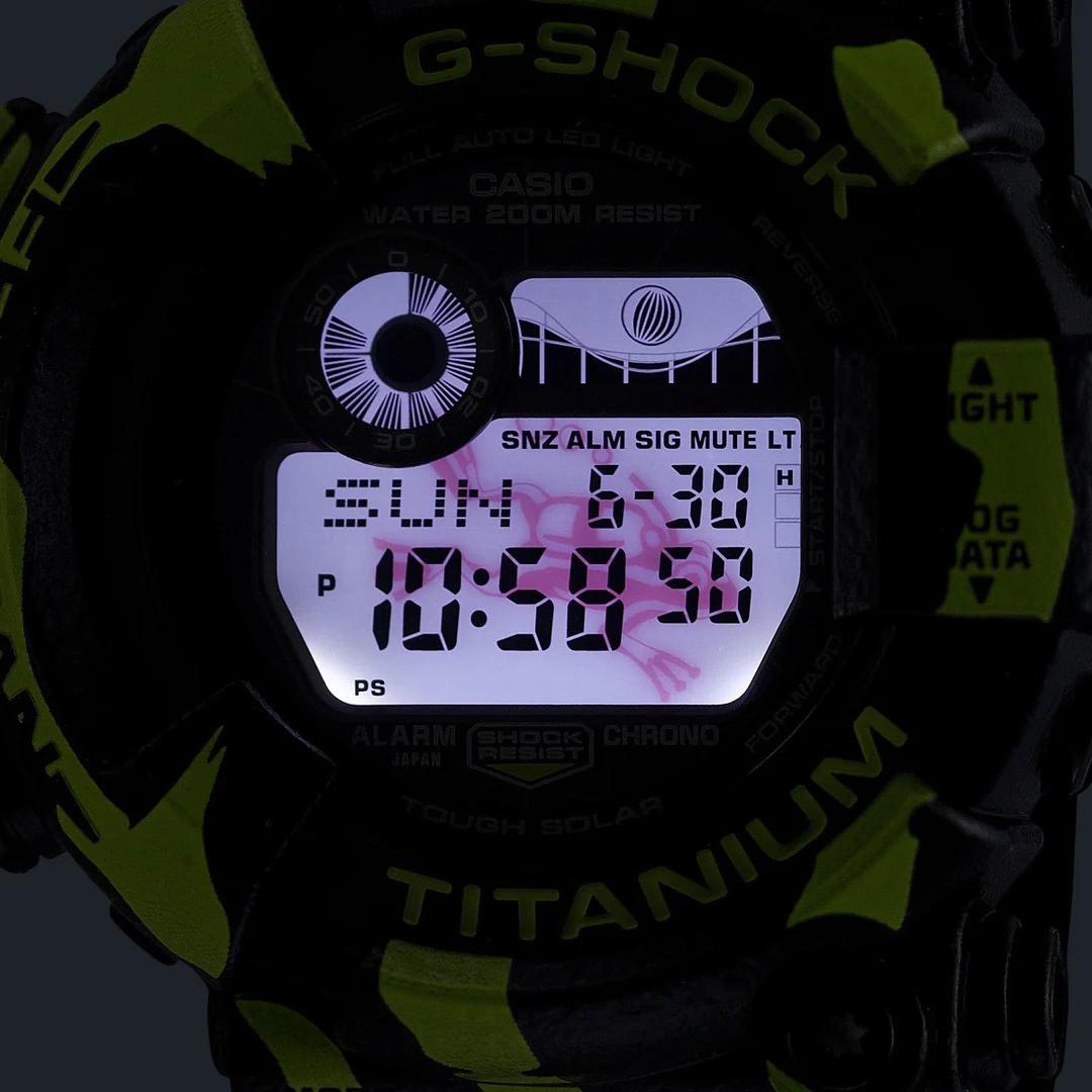 CASIO G-SHOCK MASTER OF G FROGMAN GW-8200TPF-1JR Three-striped