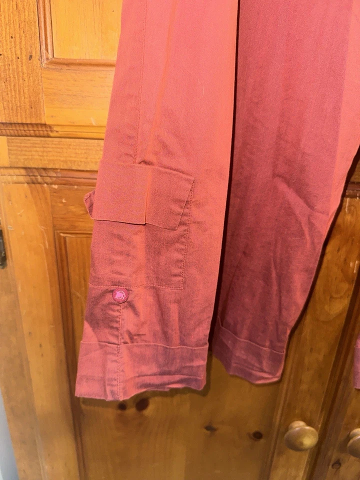 Pantalones Copine Vintage Años 90 Y2K Pierna Ancha Pantalón Recortado Informal Para Mujer 40 L Foto 2 de 4