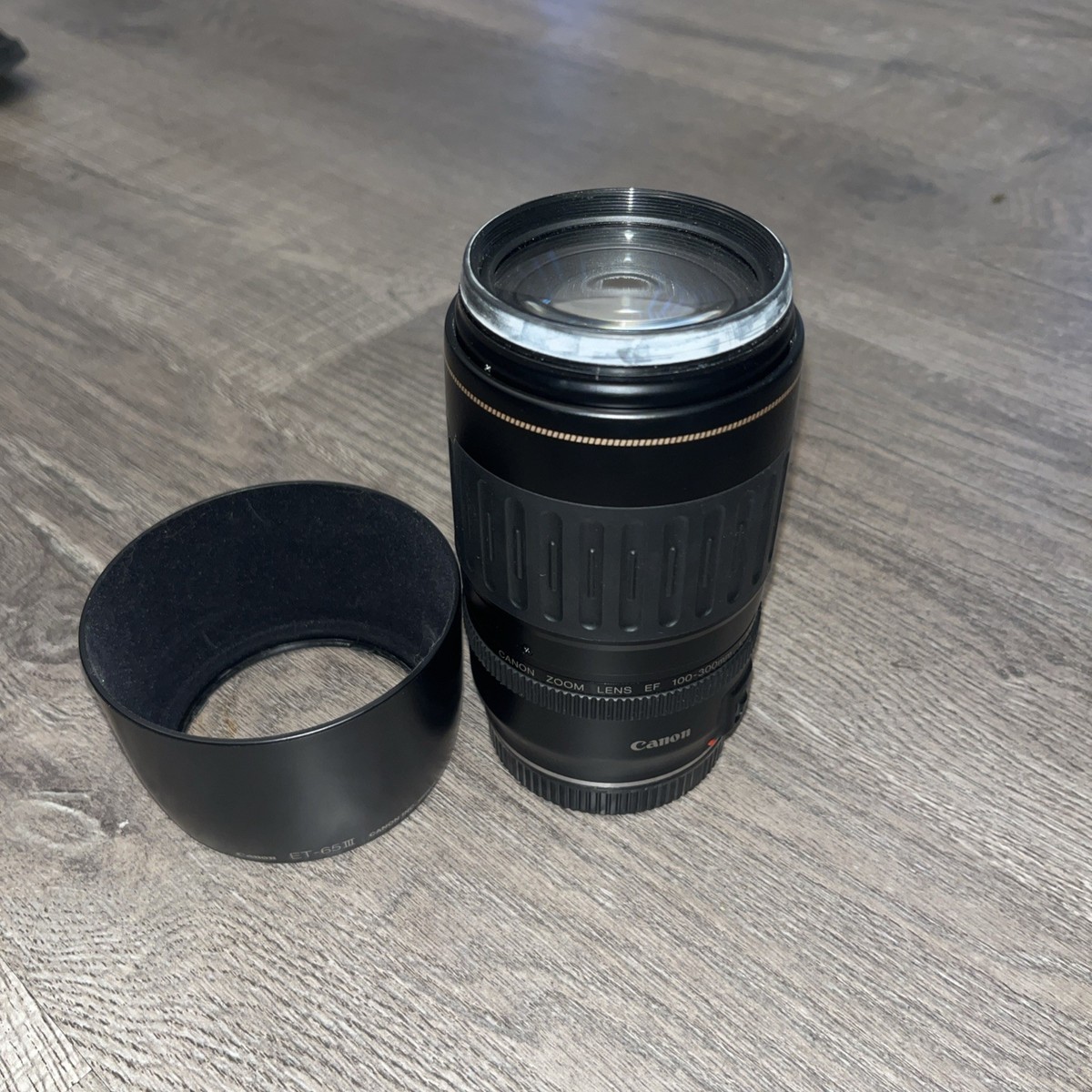 CANON EF 100-300mm F/4.5-5.6 Camera lens Japan made Ultrasonic | eBay