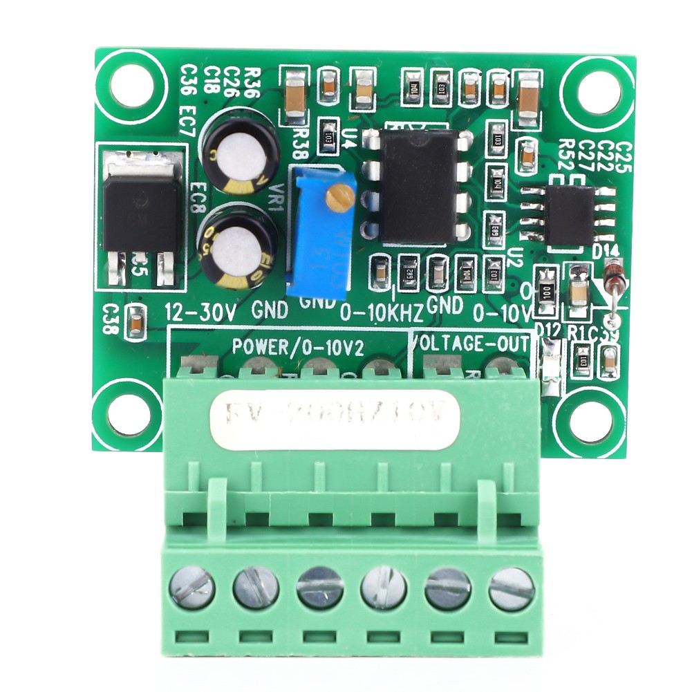 1x Premium Frequency To Voltage Converter 0~200hz To 0~10V Module For PLC For