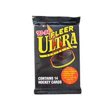 1993-1994 FLEER ULTRA NHL 14 HOCKEY TRADING CARDS SERIES 1, SEALED, NEW!
