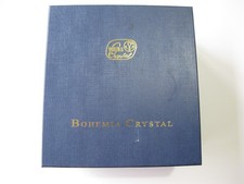 Bohemia Crystal Wine Glasses Set of 2 Boxed