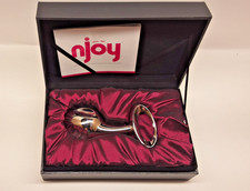 New in Box- NJOY Pure Plug 2.0- Anal Stainless Steel Plug - Premium Quality