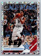 2019-20 Donruss Optic #1 Giannis Antetokounmpo All-Stars Holo Fast Break