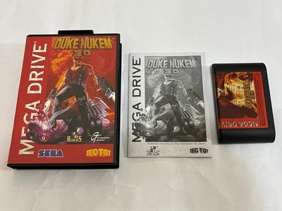 Sega Genesis : Duke Nukem 3D Original Tectoy with original box and REPRO manual