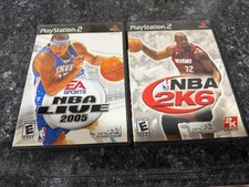 NBA Live 2005 And NBA 2K6 Sony PlayStation 2