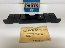Nos Mopar Front License Plate Mounting Bracket Dodge Polara 2856762 Nos Mopar Front License Plate Mounting Bracket Dodge Polara 2856762