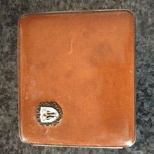 Antikes Zigarettenetui mit Wappen der Stadt München Souvenir Vintage