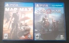 PlayStation 4 Action Games Bundle Mad Max & God of War Pre Owned Excellent PS4