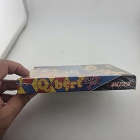 Q bert - Box Only - Nintendo Nes - (Resealed) Shrink Wrap - Authentic (No Game)