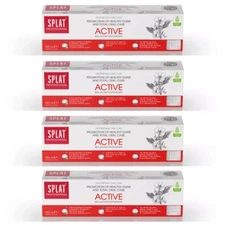 Pack Of 4 x 100g SPLAT Professional Series ACTIVE Toothpaste