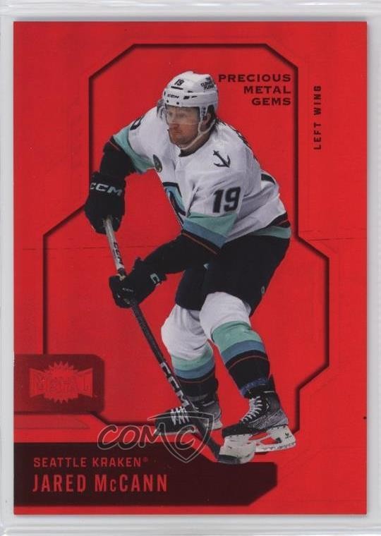 2024-25 Skybox Metal Universe PMG Red 92/100 Jared McCann #91