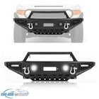 Front Bumper Assembly W/Winch Plate&LED Lights For Toyota FJ Cruiser 2007-2014