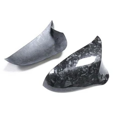Real Forged Carbon Fiber Side Mirror Covers Cap For Bmw F80 F82 F83 F87 M2 M3 M4