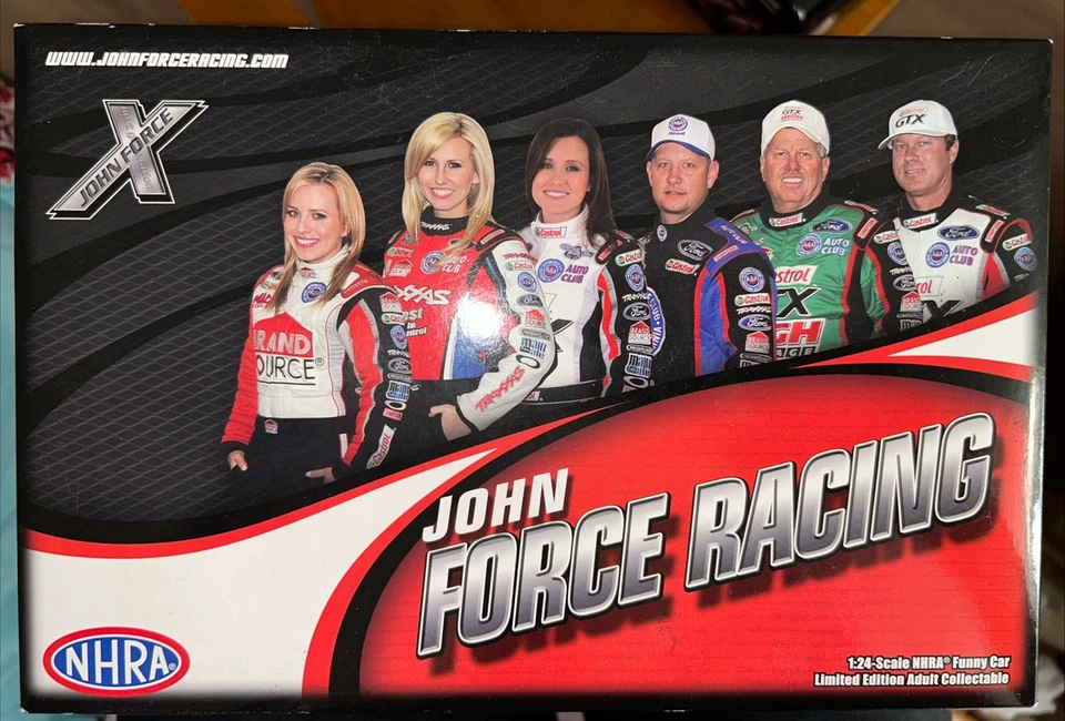 Coche divertido Castrol Mustang 2012 John Force NHRA 1/24 1/990 Foto 2 de 4