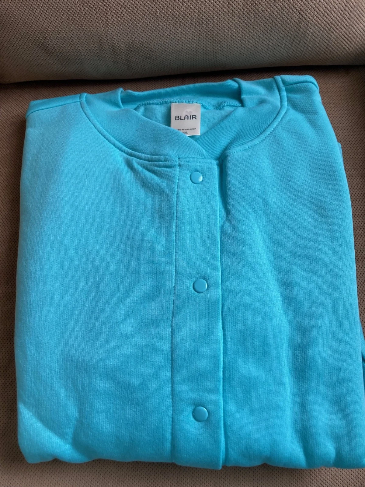 CLASSIC BLAIR WOMEN'S FLEECE JACKET, SNAP FRONT CLOSURE Warm Soft Cozy, NEW, 2X