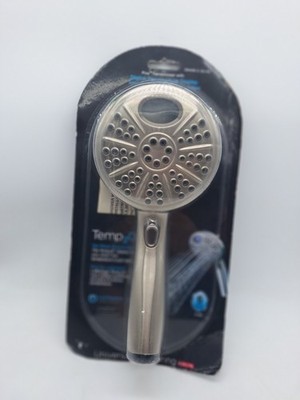 Delta Temp2O PIXL Handheld Shower Head Digital Temp Display, 6-Setting, Bronze
