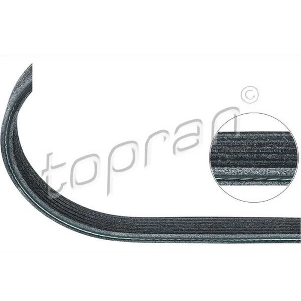 Topran Keilrippenriemen Passend FüR VW Caddy III Kombi Sharan Seat Alhambra-image