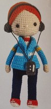 The Hawkins Party Collection -80s Horror Inspired Crochet Figures MAX MAYFIELD