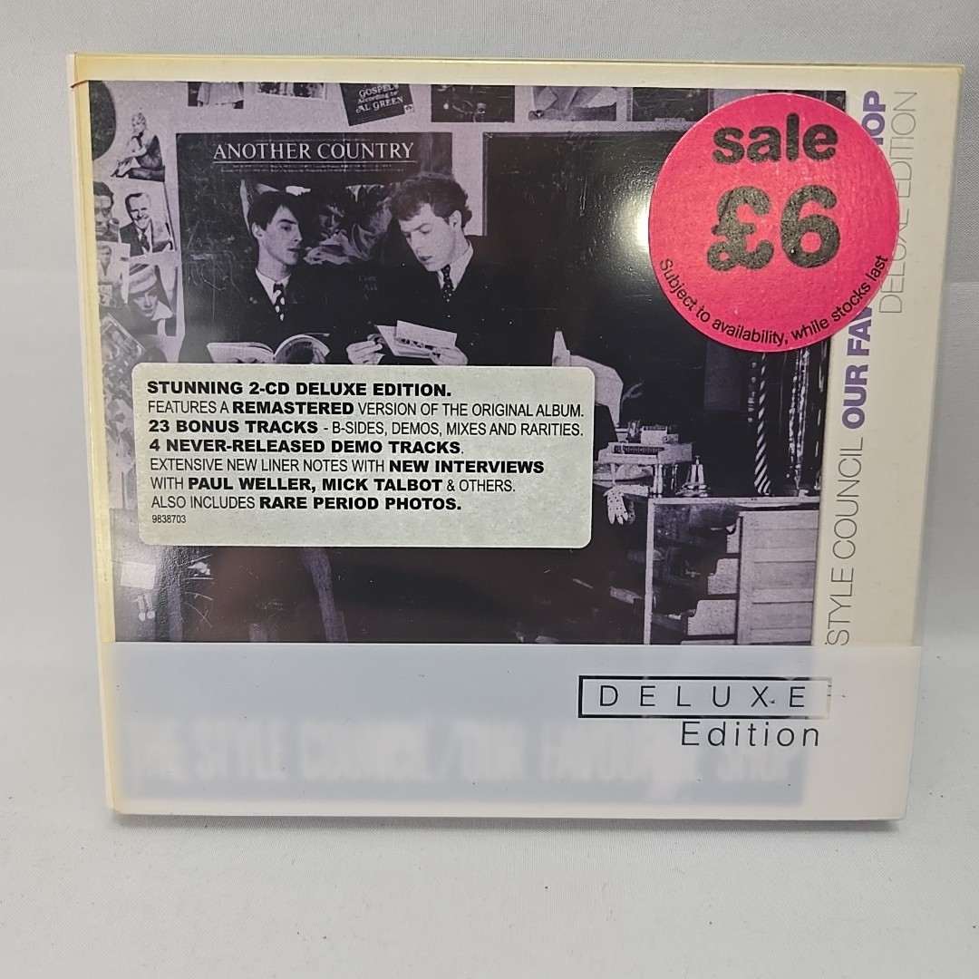 STYLE COUNCIL, Our Favourite Shop,  CD Deluxe Edition Import Original RARE OOP