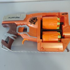 Nerf Zombie Strike FlipFury Flip Fury Blaster Dart With 12 Bullets  E 