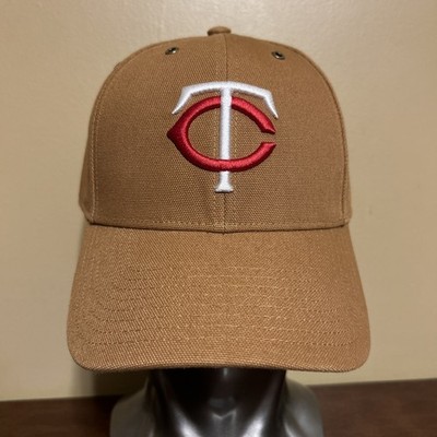 Minnesota Twins Carhartt x '47 MVP Hat Duck Cloth Brown OSFM NEW SAMPLE