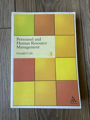 Gerald Cole - Personnel and Human Resource Management