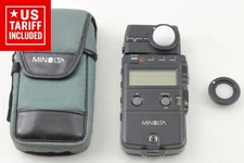 【N MINT w/ CAse】 Minolta Flash Meter VI Light Meter Exposure Meter From JAPAN